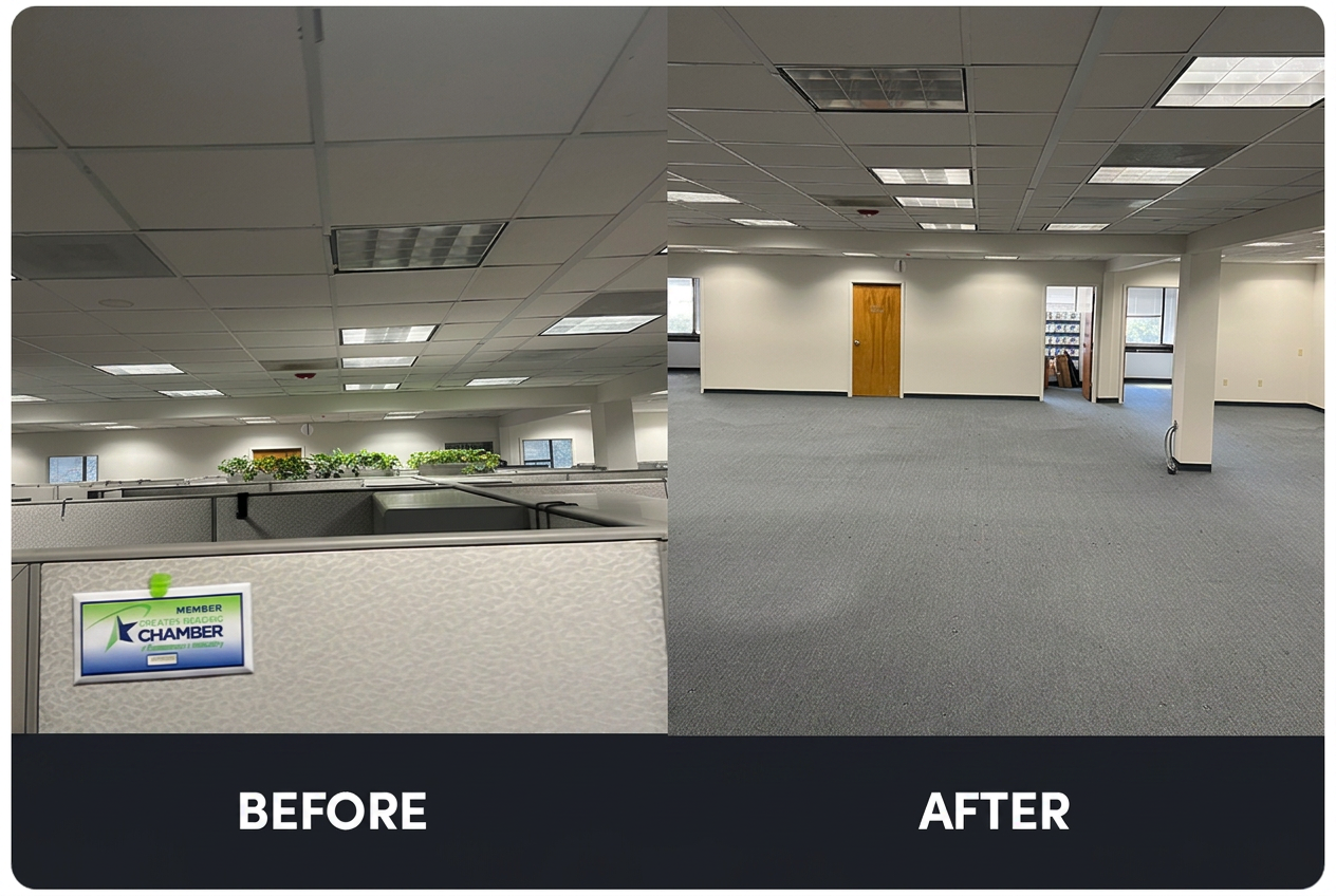 Office / commercial cleanout