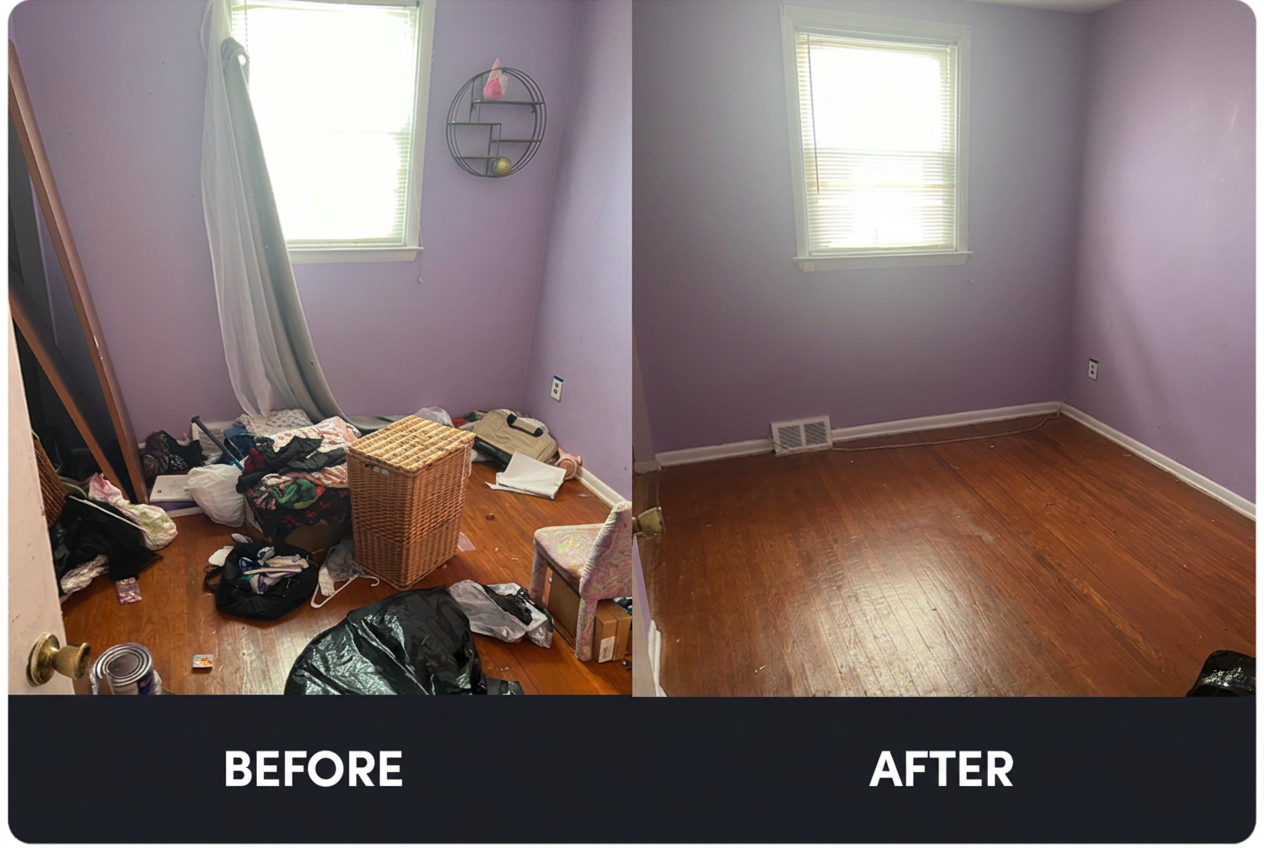 Bedroom cleanout